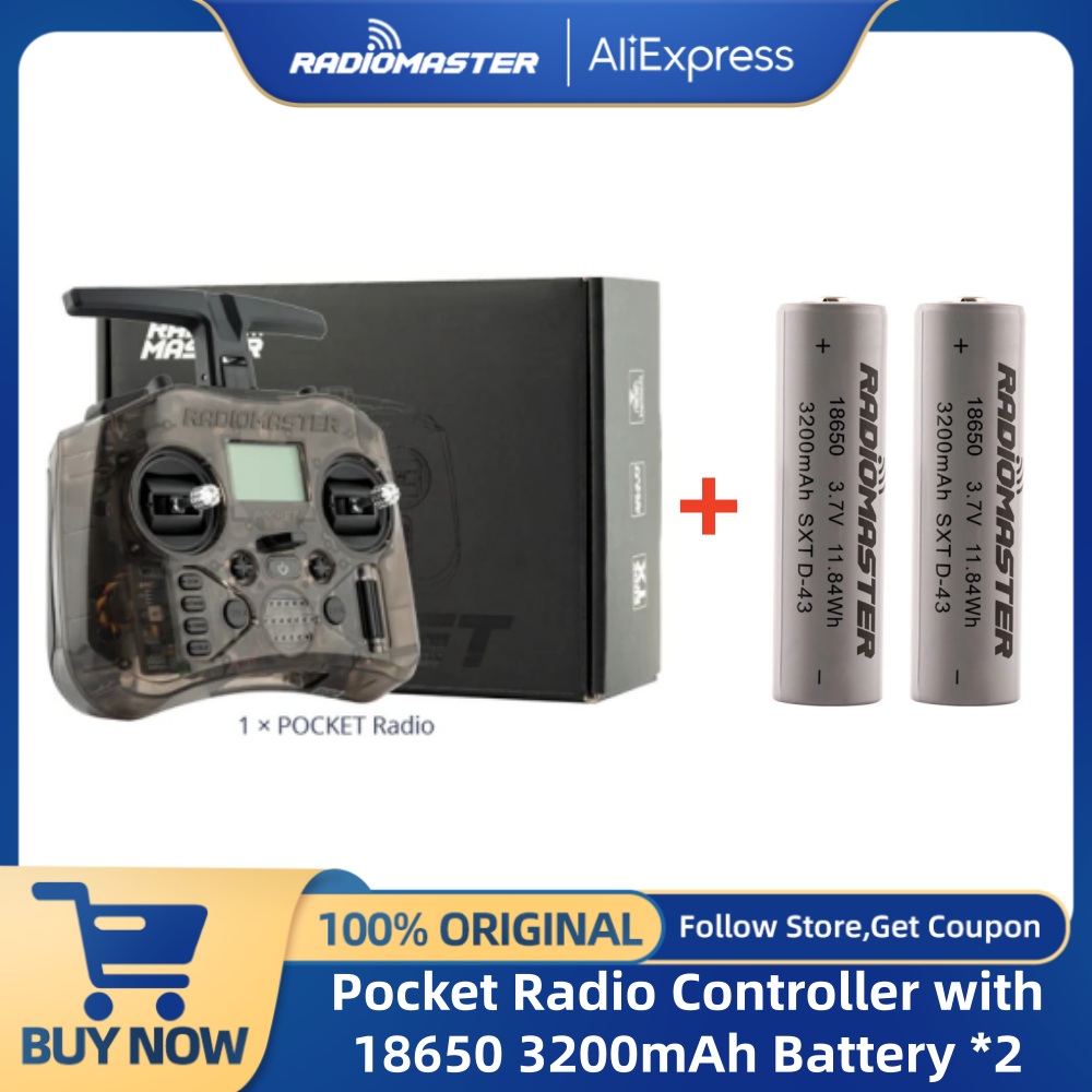 Radiomaster Pocket Elrs M2 - Radiomaster Pocket Funkfernsteuerung Hall-Gimbal-Sender M2 ELRS